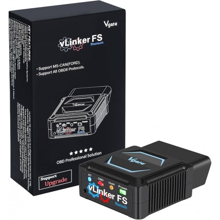 Vgate vLinker FS Bluetooth - Tester FORScan Ford si Mazda